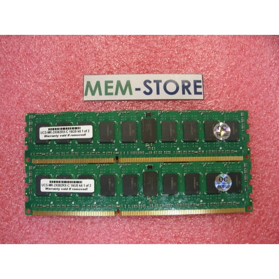 UCS-MR-2X082RX-C 16GB (2x8GB) DDR3 PC3L-10600 Memory Cisco UCS C260 M2 (3rd Party)