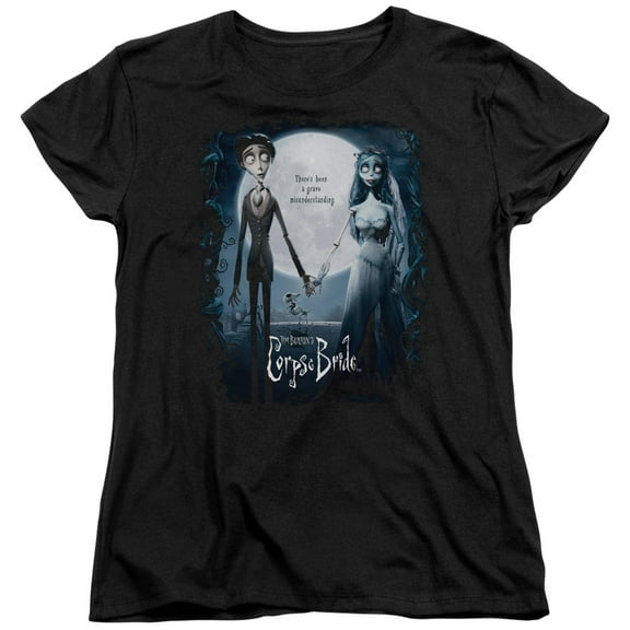 Corpse Bride - Poster - Women's Short Sleeve Shirt - Large