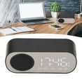 thumbnail image 3 of Digital Alarm Clock W/ BT Speaker, FM Radio, 32G Memory, Dual Alarms, Portable  Compact, 3 of 6