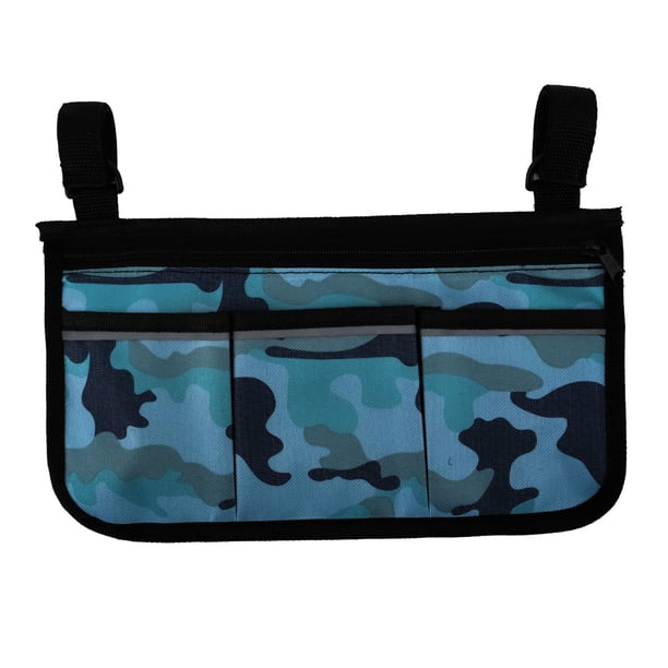 Bolsa Para Silla De Ruedas Con Bolsillos, Bolsa Lateral Para Reposabrazos, Para Silla De Ruedas, Scooter De Movilidad, Andador, Bolsa De Almacenamiento