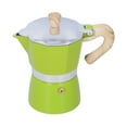 thumbnail image 3 of Cafetera, cafetera de 150 ml, estufa Moka Pot, suministros para el hogar, diseño revolucionario, 3 of 8
