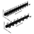 thumbnail image 2 of Wall Mounted Metal Storage Shelf Organizer Portable Numbered Rack For Garage Workshop Home Space Saving Solution, 2 of 6