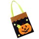 thumbnail image 2 of Bolsa de dulces de Halloween de 9.8 pulgadas de alto y 8.1 pulgadas de ancho, no tejidos, 22 libras de carga, bolsa de fiesta de Halloween para decoración de vacaciones y escuela (calabaza), 2 of 12