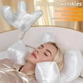 thumbnail image 3 of Poalid Orthopedic Side Sleeper Pillow for Face, Anti-Wrinkle Beauty Pillow for Facial Pressure Relief, Washable Cotton Cover, Pink, 3 of 8