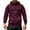 RD1, variant on sususu Warm Hoodies for Men Heavyweight Solid Color Hoodie For Fall And Winter Casual Pocket Sweatshirt For Youth Comfortable And Stylish Outdoor Wear,RD2,XL