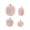 A, variant on AZXY 7PCS Halloween Decorations, Luxury Velvet Sequin Foam Pumpkin Collection, Halloween Pumpkins & Halloween Home Decor, Glam Holiday Display Accents, for Upscale Matching, Tiered Tray Styling, Gold