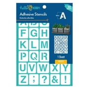 Hello Hobby 0.75" Letter Stencil (30 Pieces)
