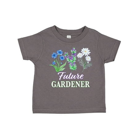 

Inktastic Future Gardener with Wildflowers Gift Toddler Boy or Toddler Girl T-Shirt