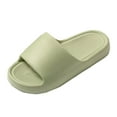 thumbnail image 3 of Celivon Shower Shoes For Women And Men Massage Pool Slides Soft Cushioned Anti-Slip Slides Slippers Comfort Green, 3 of 5