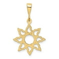 thumbnail image 3 of FB Jewels 14K Yellow Gold Sun Charm, 3 of 4