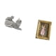thumbnail image 5 of Escultura De Gato, Marco De Fotos De Resina, Adorno De Mesa, Artesanía, Figura Decorativa, Estatua De Animal, Soporte Para Tarjetas, Póster, Marco De Fotos Con Frente De Vidrio Para, 5 of 8