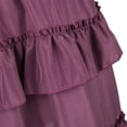 thumbnail image 4 of WTXUE Skirts, Flutter Ruffle, Women Skirt Skirt Solid Mid-Length Women's Plus, Red Size L, 4 of 7