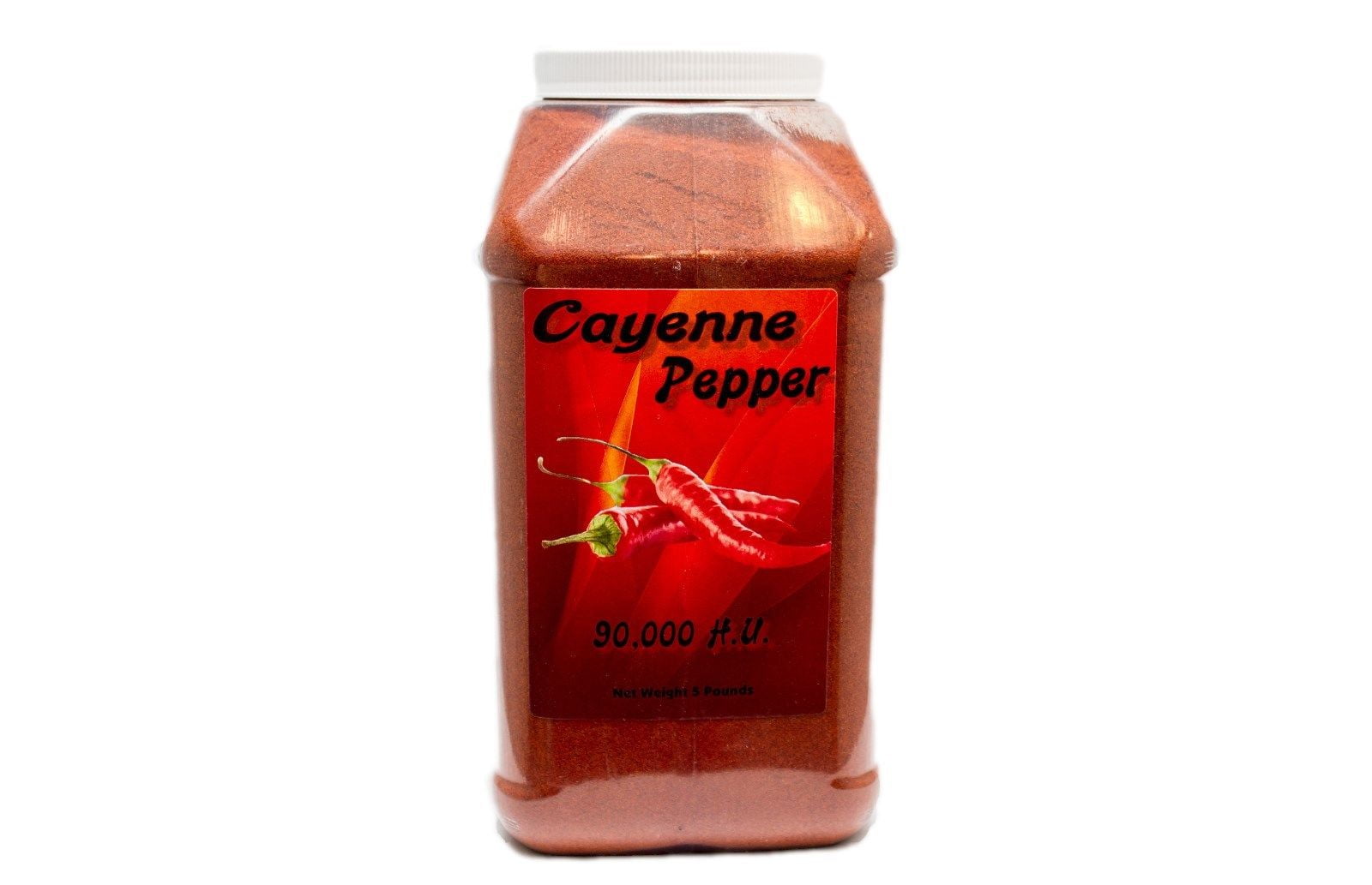 Cayenne Pepper Powder 90,000 SKHU 5Lb Jug