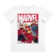 thumbnail image 1 of Playera Para Niño Marvel Avengers Cuello Redondo Manga Corta Talla 10 Blanco, 1 of 2
