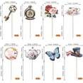 thumbnail image 3 of 40 Pack Alice Cupcake Toppers Butterfly Flower Bowl Key Clock Eat Me Cupcake Picks Tea Party Cake Decorations for Baby Shower Birthday In Wonderland Party Decorations, 3 of 7