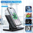 thumbnail image 6 of Cshidworld Wireless Charger, 18W Fast iPhone Charging Station Compatible for iPhone 17/16/15/14/13/12/11/Pro Max/Plus, 3 in 1 Wireless Charger Stand for iWatch SE 11/10/9/8/7/6/5/4, Airpods Pro 2/3/4, 6 of 10