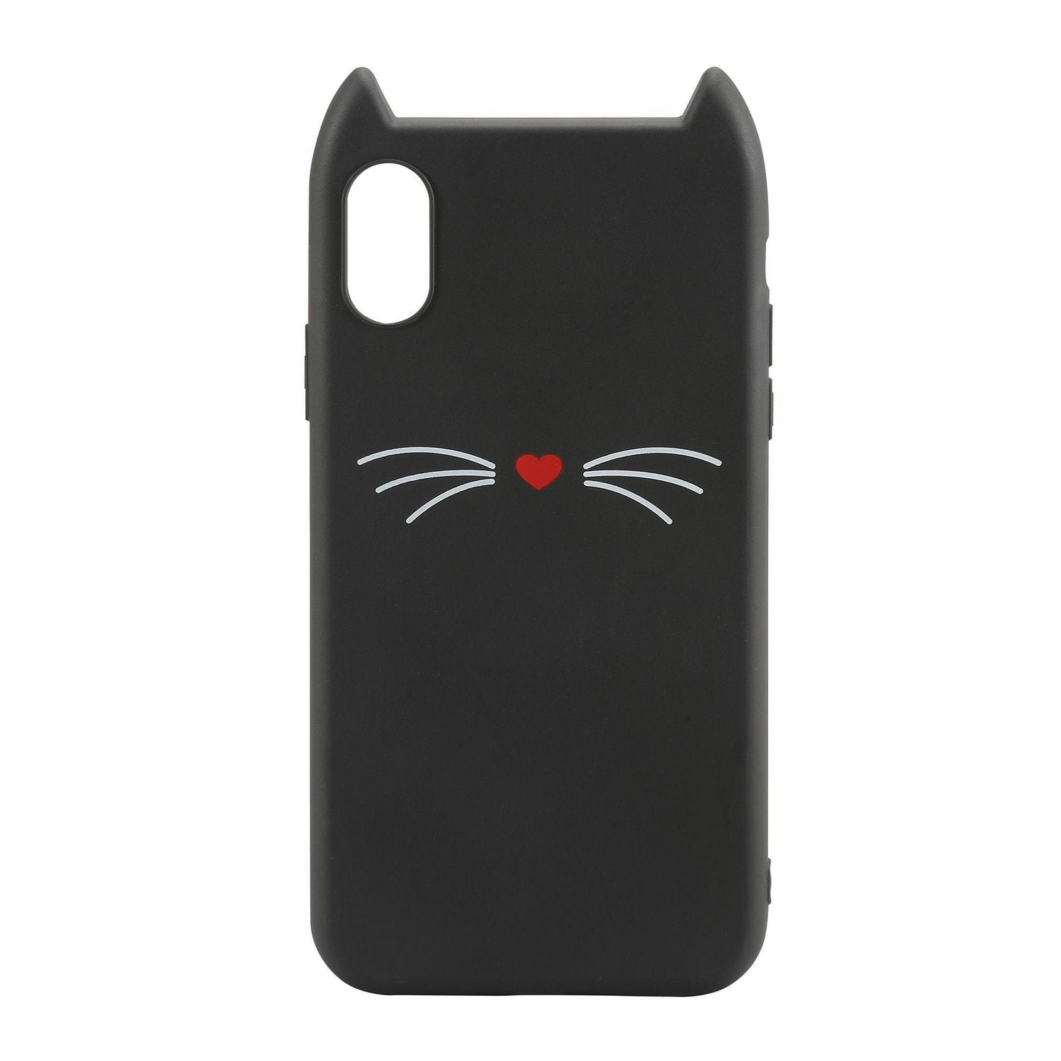 blackweb Soft Plastic Fashion iPhone XR Case (Black)