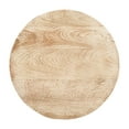 thumbnail image 4 of 20 Inch Side End Table- Round Drum Shape with 3D Textured Design, 4 of 5
