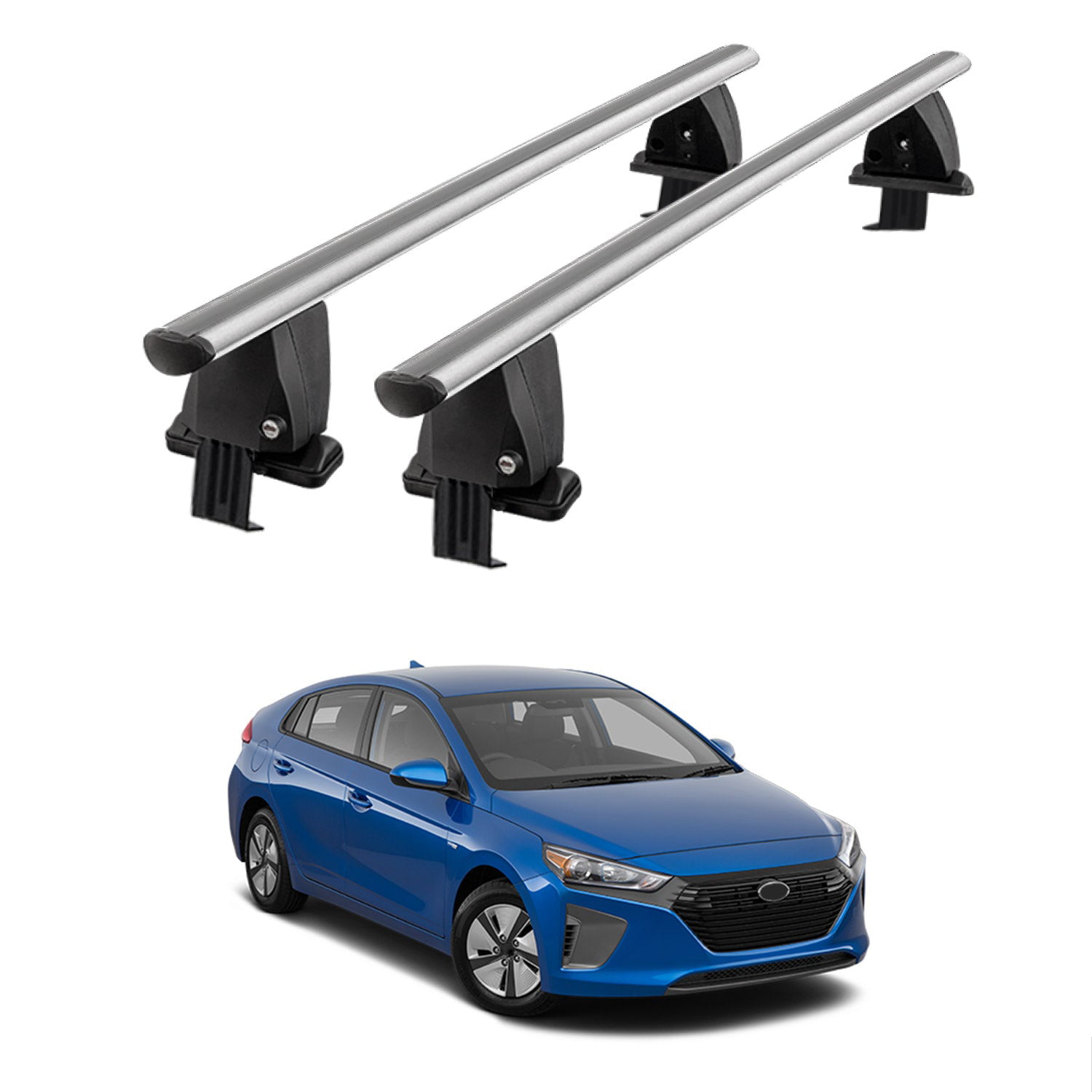OMAC USA Specific Smooth Top Roof Rack for Hyundai Ioniq 2017-2022 ...