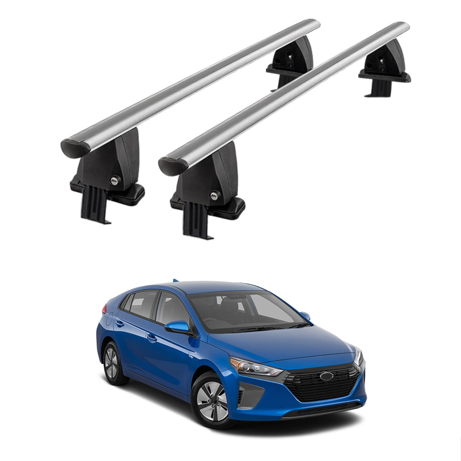 OMAC USA Specific Smooth Top Roof Rack for Hyundai Ioniq 20172022