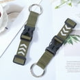 thumbnail image 3 of Polyester Adjustable Bag Luggage Straps with Zinc Alloy Clasp Olive 364~375x47.5x9.5mm, 3 of 5