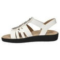 thumbnail image 3 of Easy Street Samira Women's Ornamented Platform Sandals Color: Black Size: 9, 3 of 4