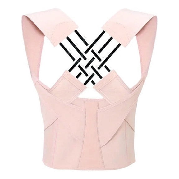 Posture Corrector for Men & Women - Adjustable Shoulder Posture Brace - Adjustable Upper Back Brace - Invisible Thoracic Back Brace for Hunching (M)