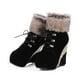thumbnail image 4 of Botas de felpa con lentejuelas y tacones súper altos para damas Wmkox8yii  sa2880, 4 of 6