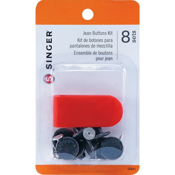 No Sew Jean Buttons Kit With Tool8 Sets