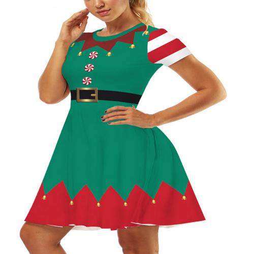 Brave Soul Womens Fairisle Christmas Dress