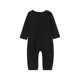 thumbnail image 5 of Pijamas Para La Familia Navidad Manga Larga Sombrero Estampado Tops + Pantalones A Cuadros Conjunto Ropa De Dormir ; 6-9 MesesBebé Negro, 5 of 5