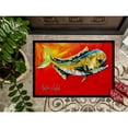 thumbnail image 3 of Carolines Treasures MW1156JMAT Danny Dolphin Fish Door Mat Indoor Rug or Outdoor Welcome Mat 24x36 Doormat 24H X 36W, 3 of 4
