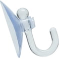 thumbnail image 3 of Swivel Hooks Clear Plastic Suction Cups - 30 mm, Set of 10,Clear, For Glass Windows, Windshield, Tile, Kitchen, Bathroom Mirror, Shower Wall, Terrarium, Car Window, Office, Hangers, Kitchen, Office, 3 of 5