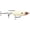 Broken Bone, variant on Rapala ClapTail Topwater Bait 110 Black Back Shad