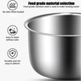 thumbnail image 2 of Royalbelle 200w Electric Heated Lunch Box,Portable Multi-functional Bento Box Food Container With Handle Design for Home Office School,stainless steel, 2 of 9