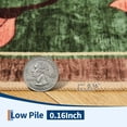 thumbnail image 6 of Area Rug for Living Room, Vintage Floral Rug, Washable Non Slip & Low Pile Carpet for Living Room, Bedroom, Dining Room, 6 of 8