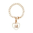 thumbnail image 1 of Accessoires de Charme pour Gobelets Forme de Cœur Initiales Identification Poignée Charms Idée de Noël Réfléchie, 1 of 5