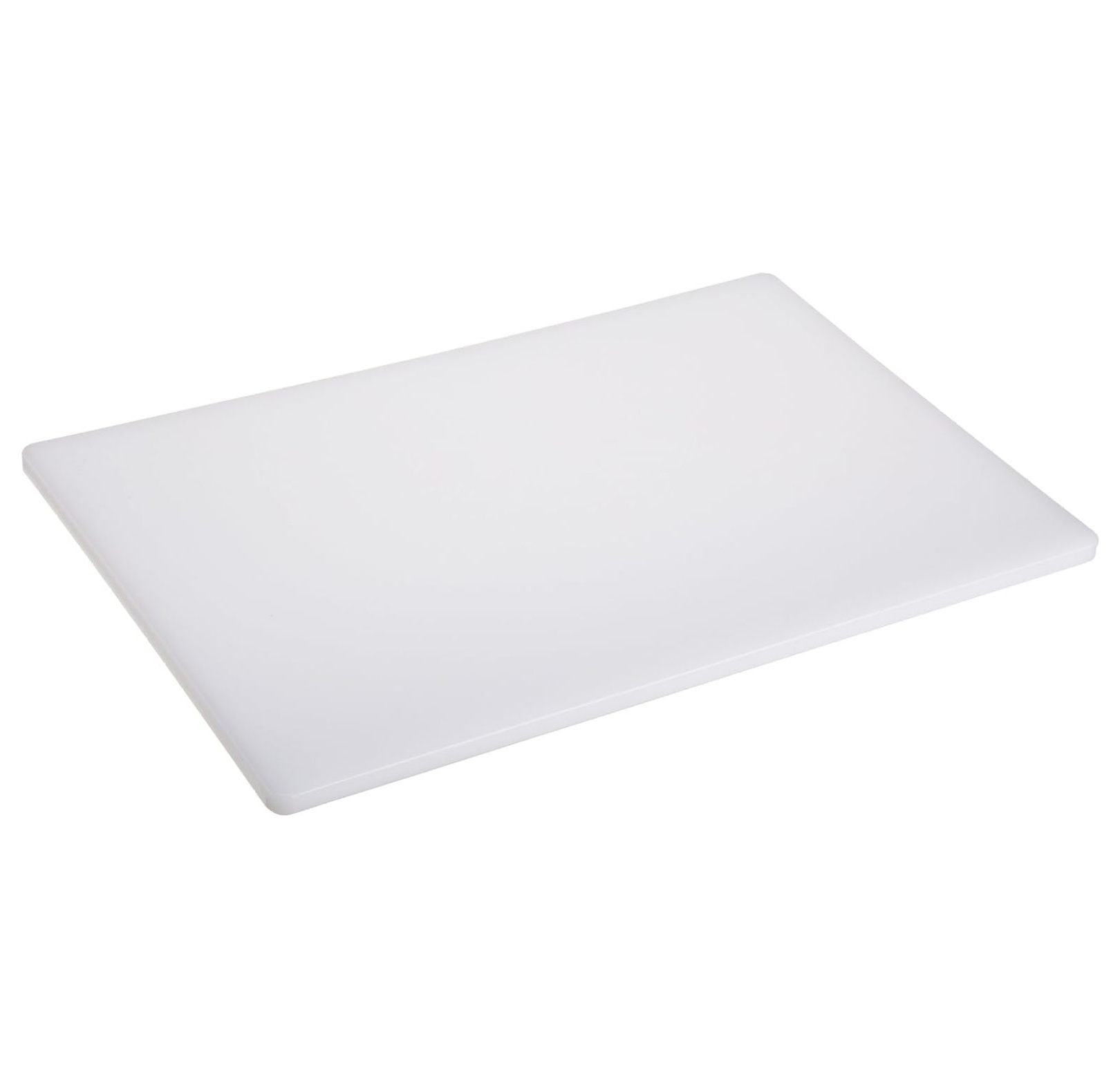 Plastic Cutting Board 18x24 1/2" Thick White, NSF Approved Use