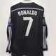 thumbnail image 1 of Retro 14 / 15 Real Madrid casa y campo de juego camiseta de fútbol de manga larga y camiseta de manga corta Ronaldo No.7 2014 / 2015, 1 of 4