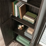 Sauder Two-Door Storage Cabinet, Blade Walnut Finish
