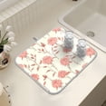 thumbnail image 7 of Ryvnso Beautiful Roses Flowers-i3 Dish Drying Mat for Kitchen Countertop 16x18 Small Dish Pad Drainer Rack Dish Sink Mats, 7 of 7