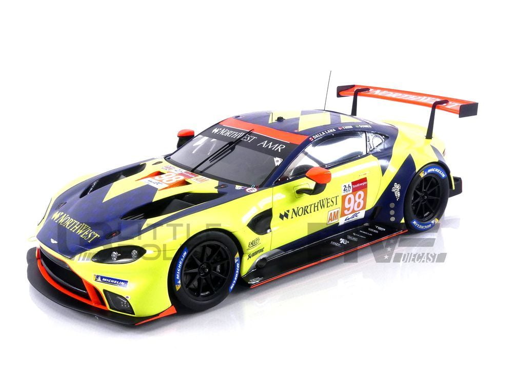 自動車 SPARK Super GT300 Audi R8 LeMans 1/18 1/18 Spark 2000 Audi R8 No.9 2nd Le Mans 24H S. Ortelli - A