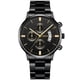 thumbnail image 2 of Reloj de pulsera de acero para hombre, reloj de cuarzo con calendario, para negocios y ocio, reloj para hombre, 2 of 6