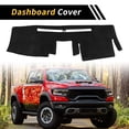 thumbnail image 3 of Cubierta de tablero Unique Bargains para Nissan Frontier 2007-2021 y Suzuki Equator 2009-2012, alfombrilla antideslizante para tablero, cubierta de consola central de felpa, tapete de alfombra negra, 3 of 6