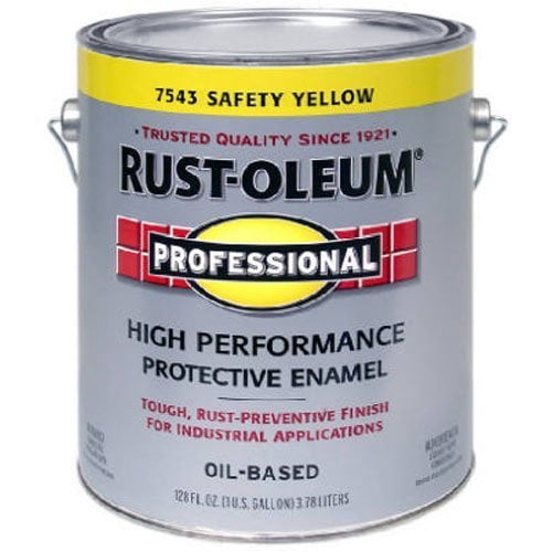 RUSTOLEUM 242258 Professional Gallon Safety Yellow Finish