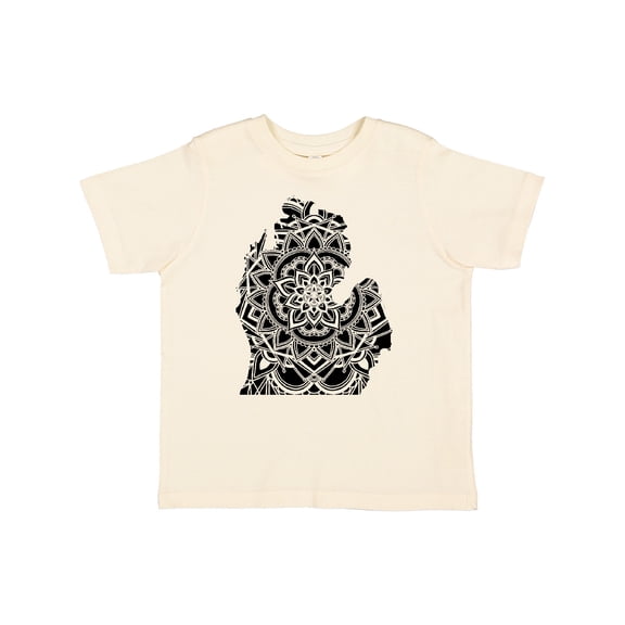 Inktastic Michigan Silhouette Mandala Boys or Girls Toddler T-Shirt