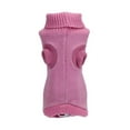 thumbnail image 2 of Turtleneck pet sweater autumn and winter cute pet cats and dogs knitted jacket clothing, 2 of 15