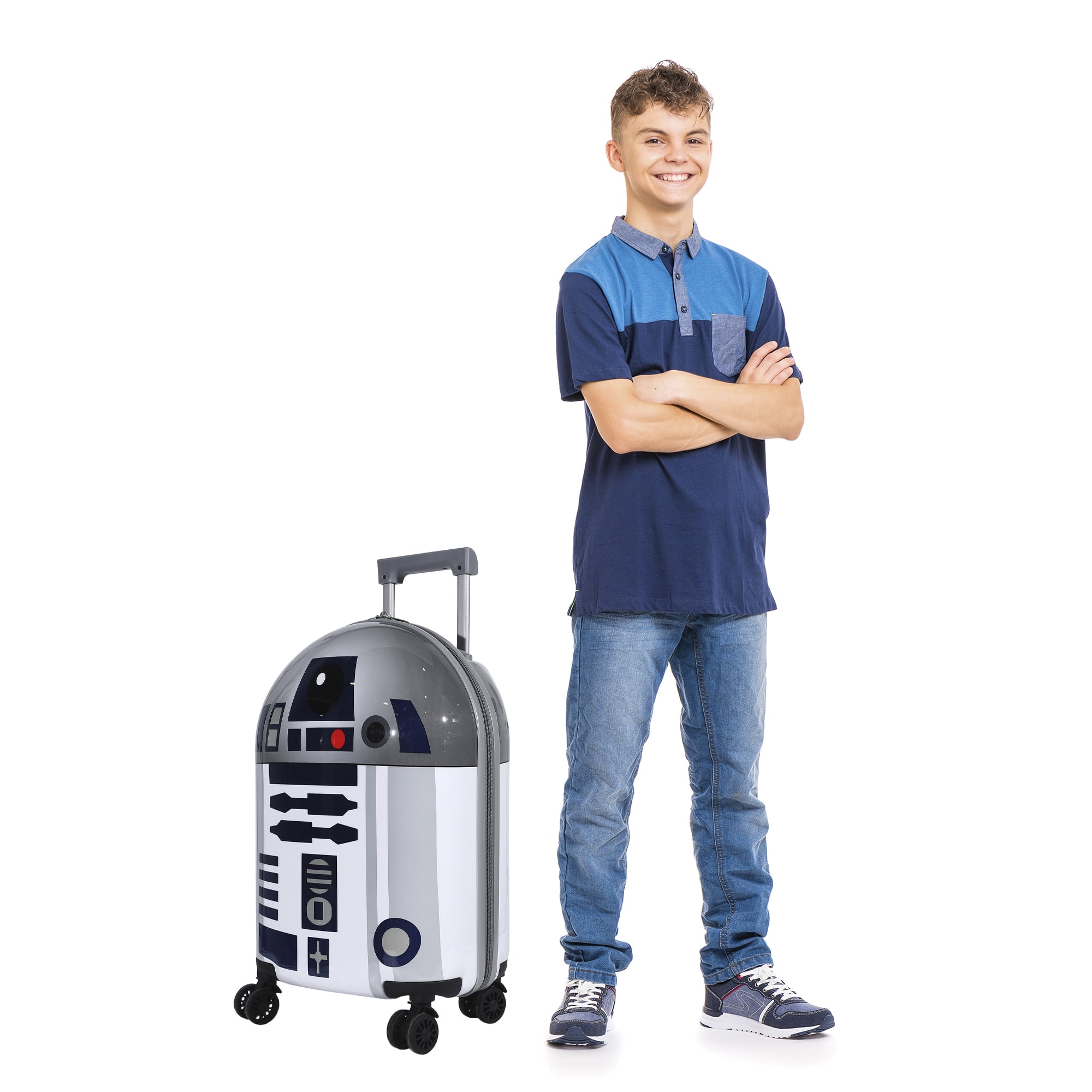 Star Wars: Rebels R2D2 light weight 22" Shaped Rolling Luggage