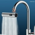 thumbnail image 3 of 3 In 1 360° Waterfall Kitchen Faucet Stainless Steel Adjustable Height Pull-Out, 3 of 4
