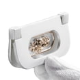 thumbnail image 4 of BE-TOOL 2 Pack Tiny Square Modeling Flush Pull Handle with Tapping Screws, Flush Ring Handle Pulls Elegant Embedded Hidden Design (Amber White), 4 of 8